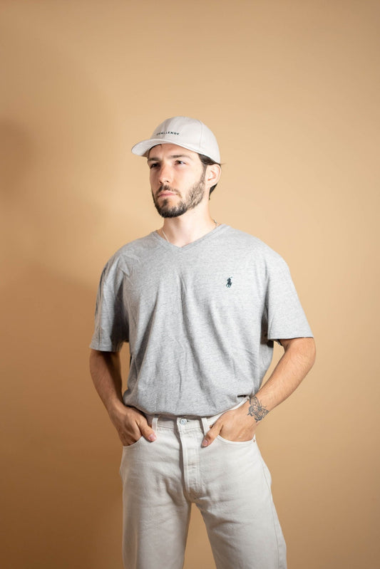 T-shirt Ralph Lauren Homme 747 - XL - GRIS - amifrip - Friperie en ligne et vêtements vintage