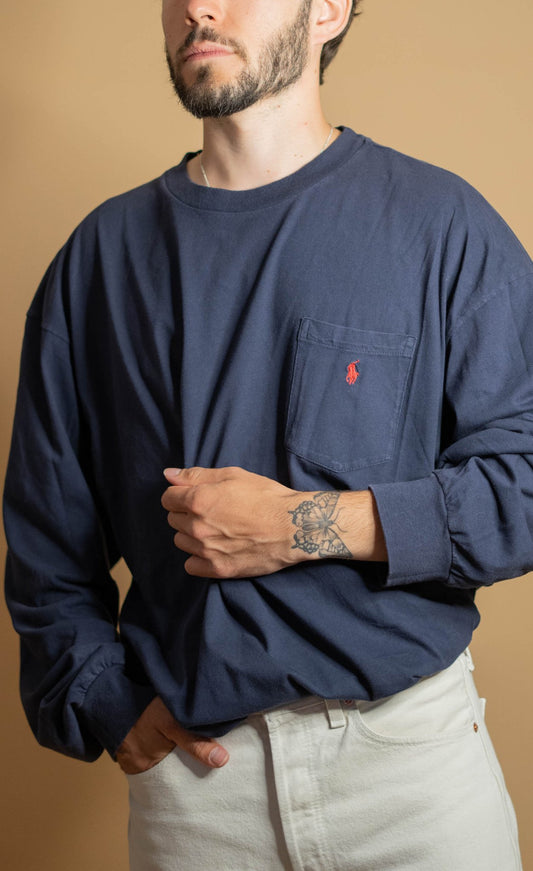 T-shirt Ralph Lauren Homme 755 - 3XL - NOIR - amifrip - Friperie en ligne et vêtements vintage