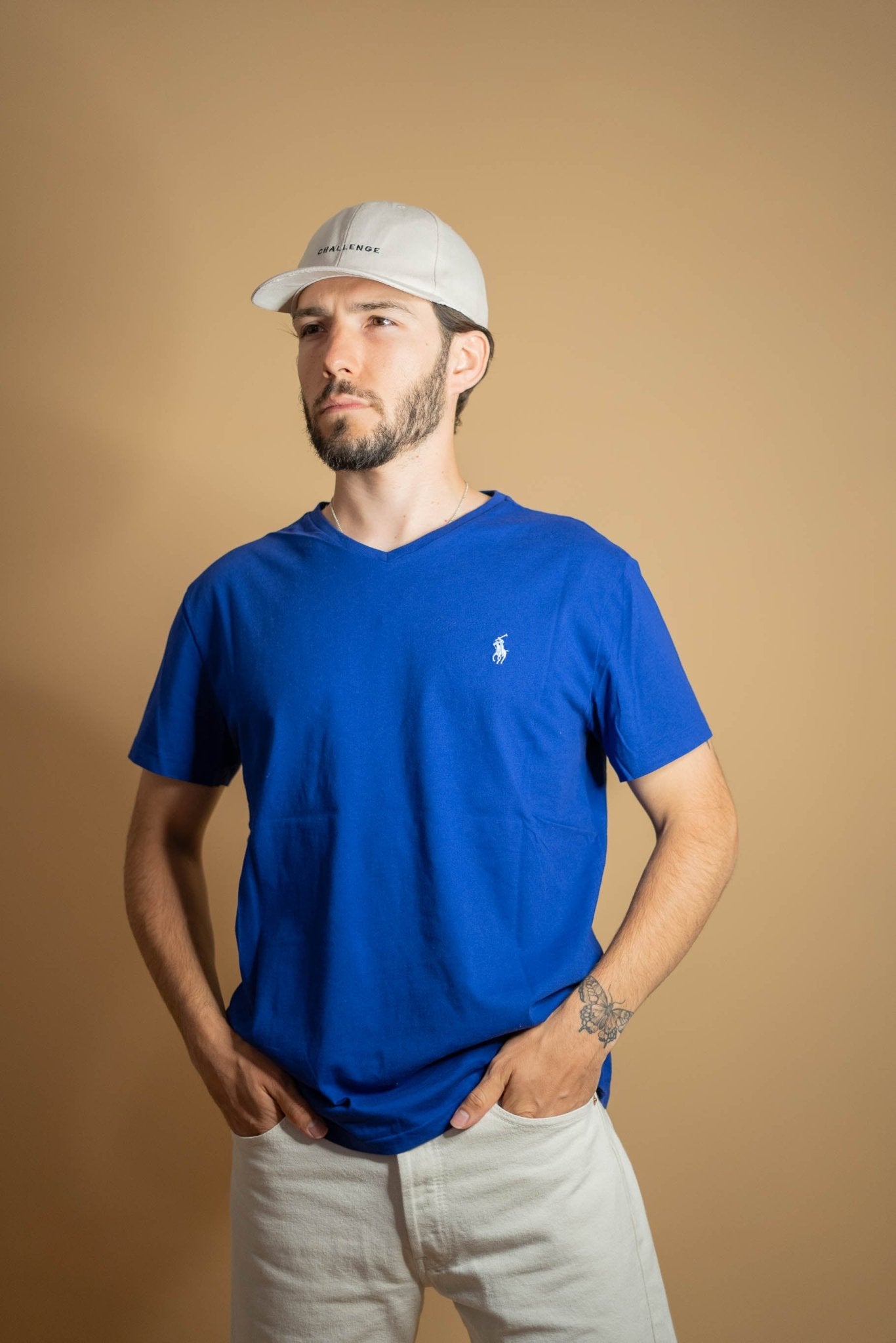 T-shirt Ralph Lauren Homme 756 - M - BLEU - amifrip - Friperie en ligne et vêtements vintage