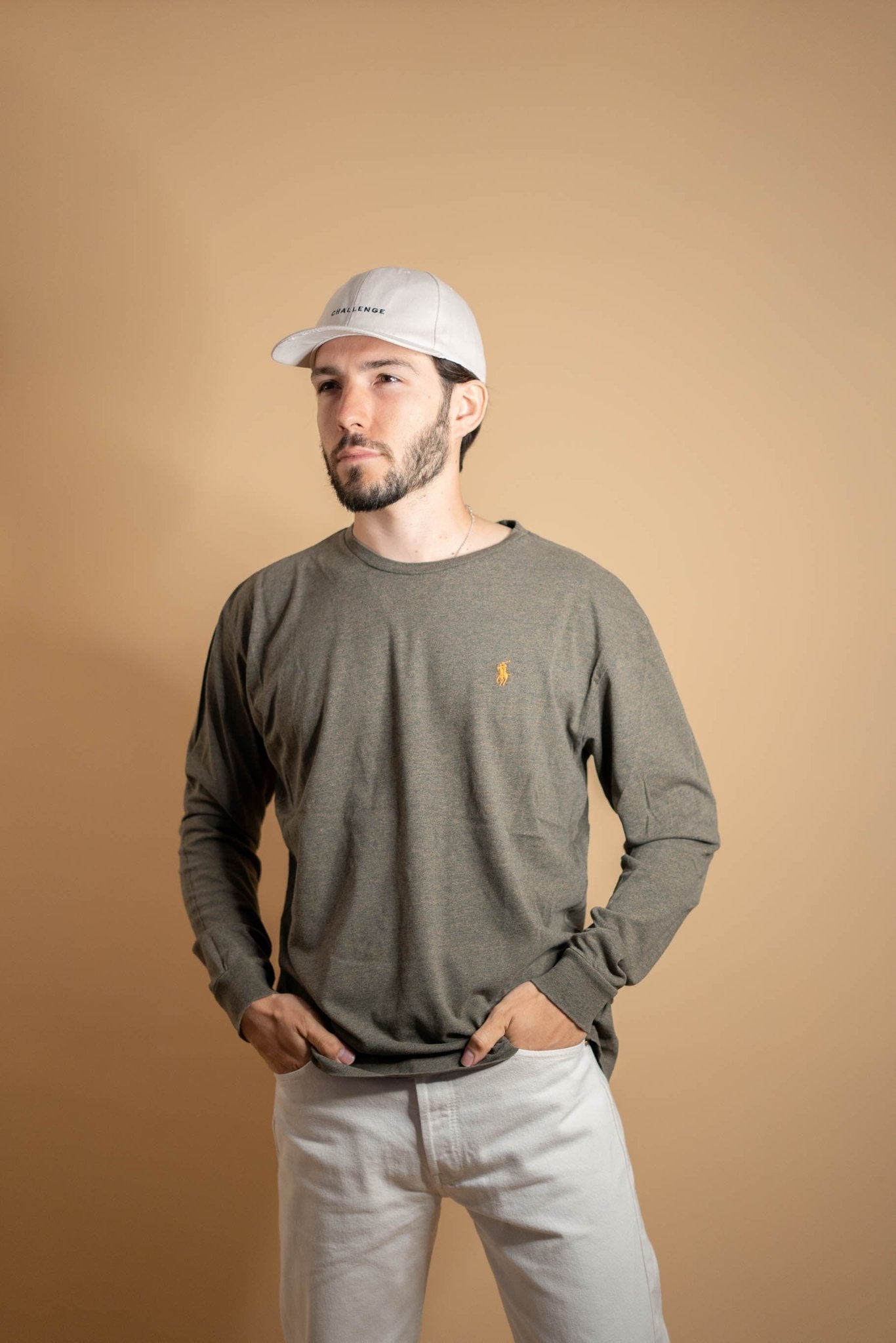 T-shirt Ralph Lauren Homme 784 - M - KAKI - amifrip - Friperie en ligne et vêtements vintage