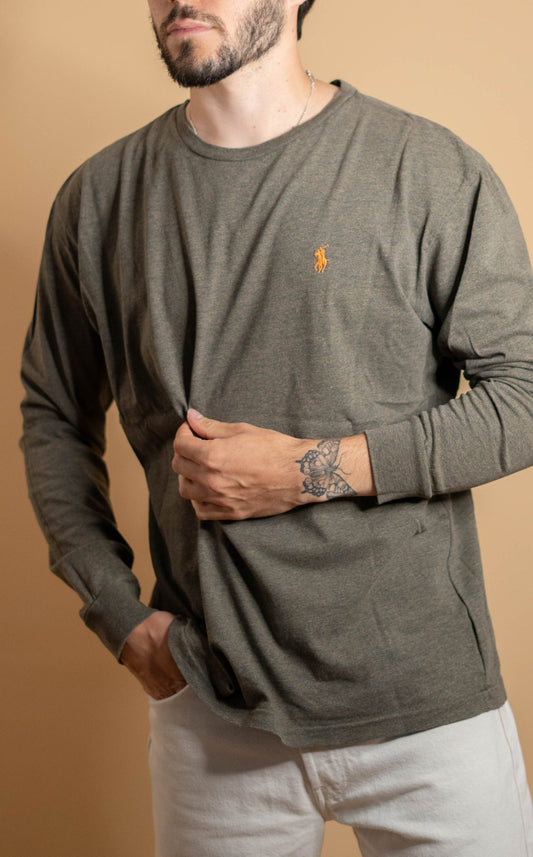 T-shirt Ralph Lauren Homme 784 - M - KAKI - amifrip - Friperie en ligne et vêtements vintage