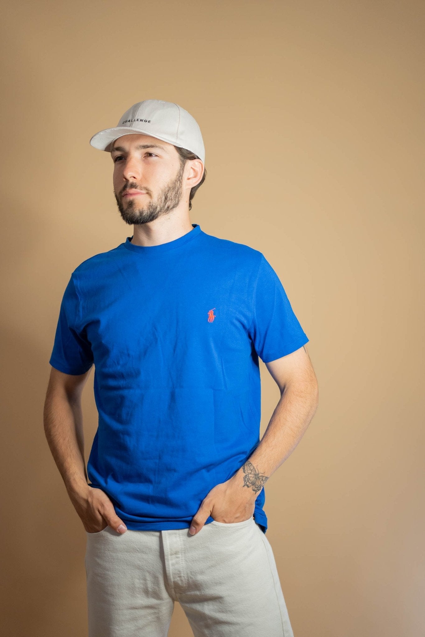 T-shirt Ralph Lauren Homme 791 - M - BLEU - amifrip - Friperie en ligne et vêtements vintage