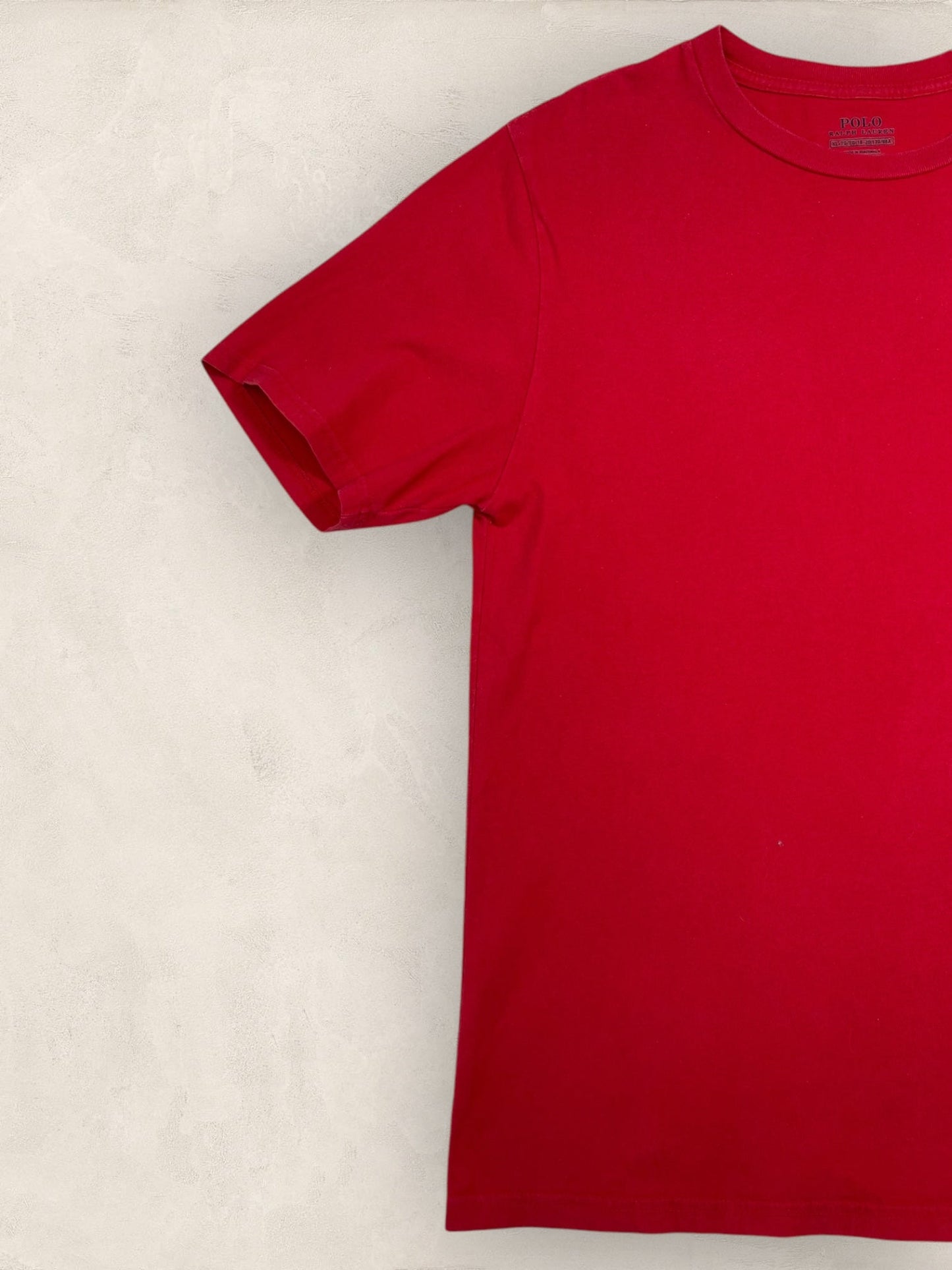 T-shirt Ralph Lauren Rouge S Homme Ref : 710 - Rouge - S - amifrip - Friperie en ligne et vêtements vintage