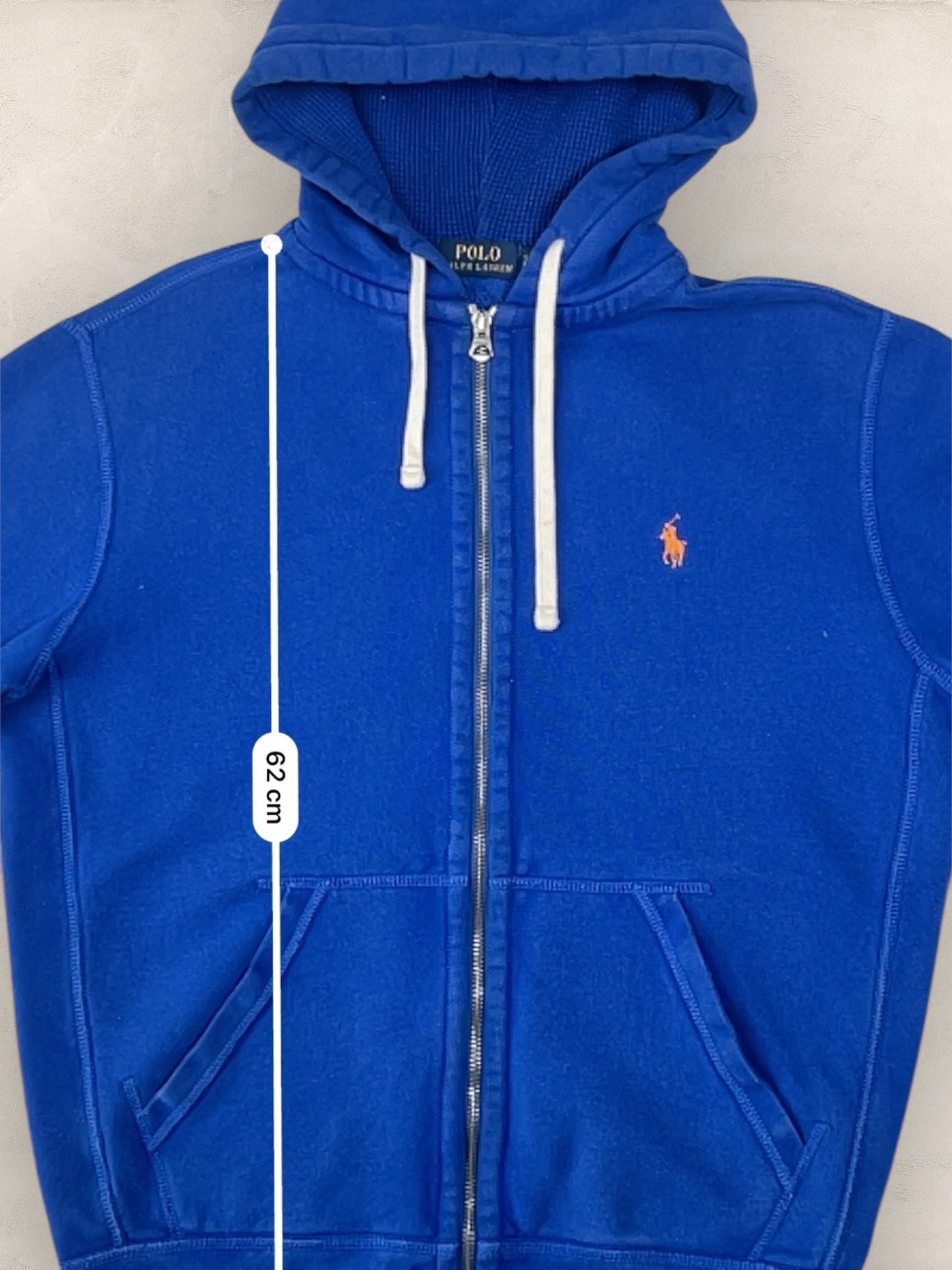 Veste a capuche Ralph Lauren Ref: 2663 - BLEU - S - amifrip - Friperie en ligne et vêtements vintage