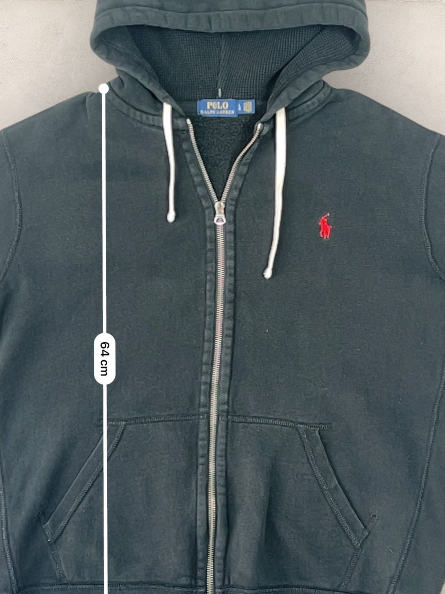 Veste a capuche Ralph Lauren Ref: 2666 - NOIR - L - amifrip - Friperie en ligne et vêtements vintage