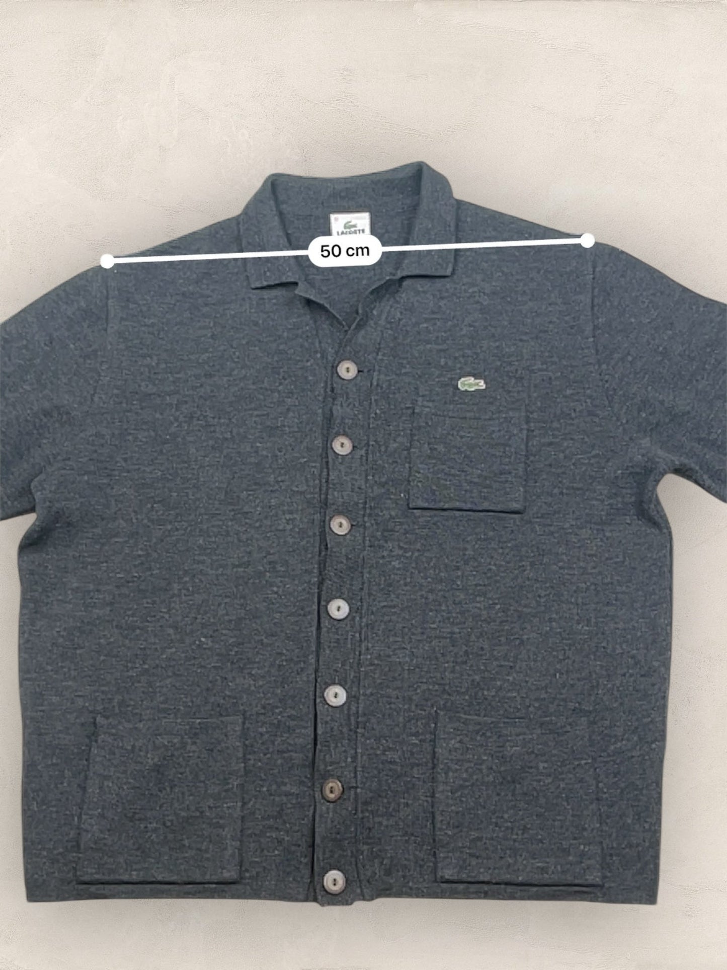 Veste/Chemise Homme Lacoste Gris L Ref:3275 - Gris - L - amifrip