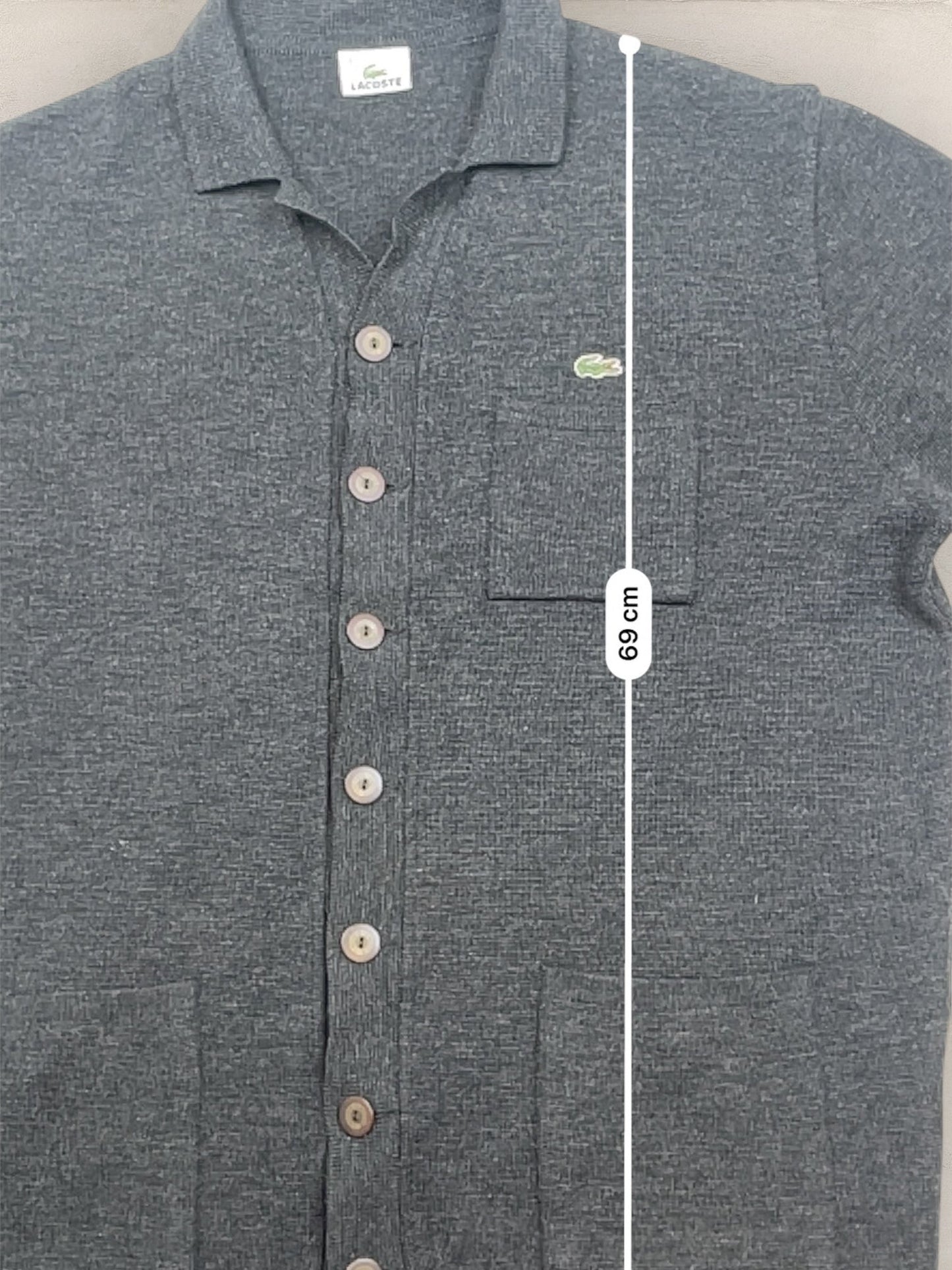 Veste/Chemise Homme Lacoste Gris L Ref:3275 - Gris - L - amifrip