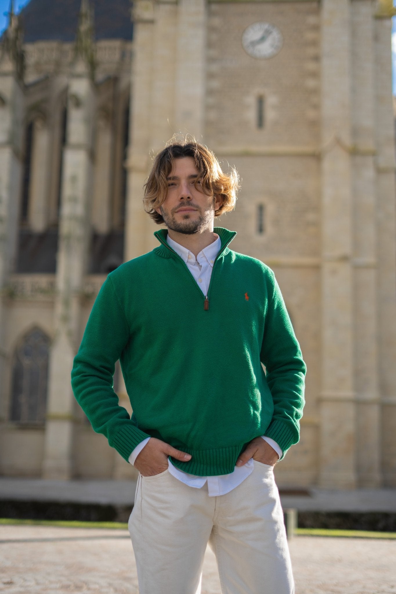 HALF-ZIP RALPH LAUREN HOMME | Vêtements vintage d'occasion – AMIFRIP - amifrip - Friperie en ligne et vêtements vintage