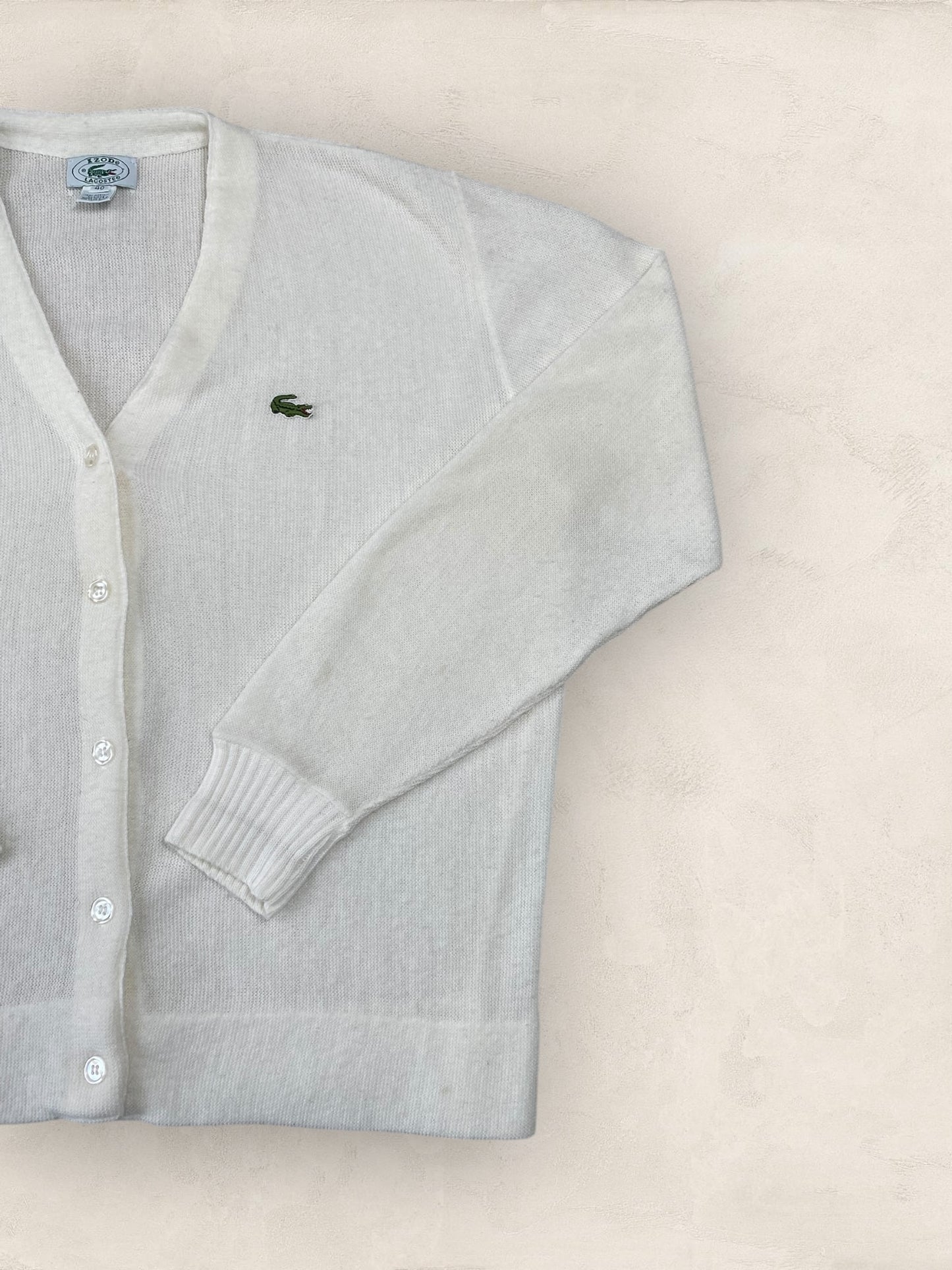 Cardigan Femme Lacoste BLANC S Ref:2859