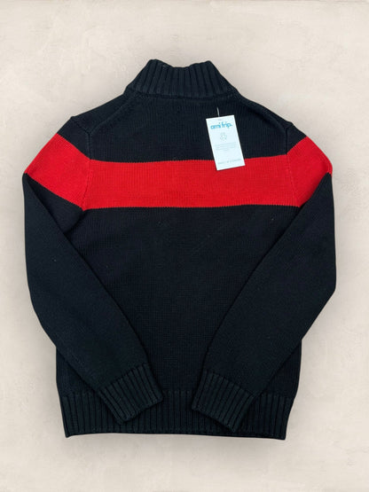 1/4 zip femme Ralph Lauren Noir S Ref:3741 - Noir - S - amifrip