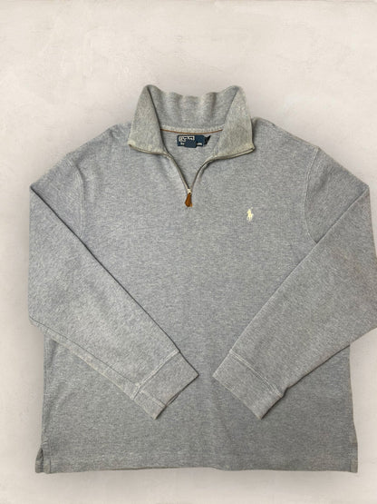 1/4 zip Homme Ralph Lauren Bleu 2XL Ref:3710 - Bleu - 2XL - amifrip