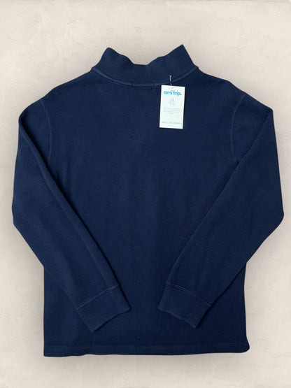 1/4 zip Homme Ralph Lauren Bleu Marine S Ref:3728 - Bleu Marine - S - amifrip