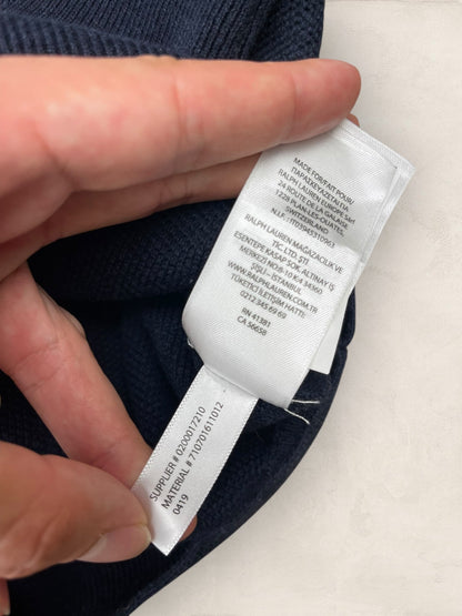 1/4 zip Homme Ralph Lauren Bleu Marine XL Ref:3736 - Bleu Marine - XL - amifrip