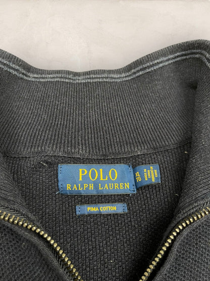 1/4 zip Homme Ralph Lauren Bleu Marine XL Ref:3736 - Bleu Marine - XL - amifrip