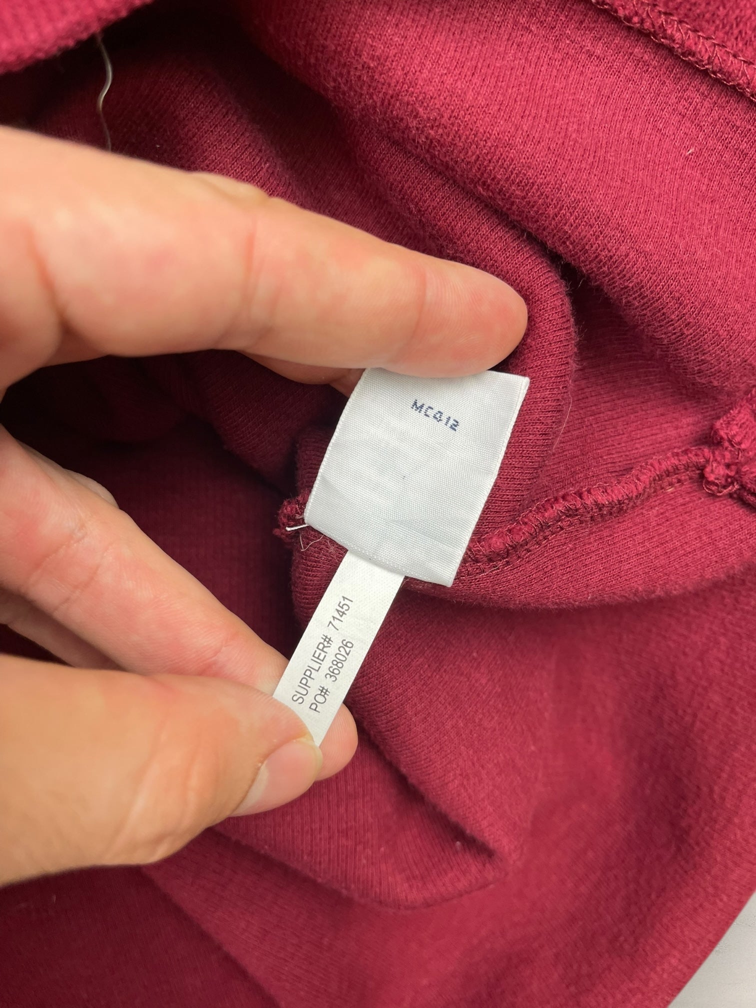 1/4 zip Homme Ralph Lauren Bordeaux XL Ref:3740 - Bordeaux - XL - amifrip