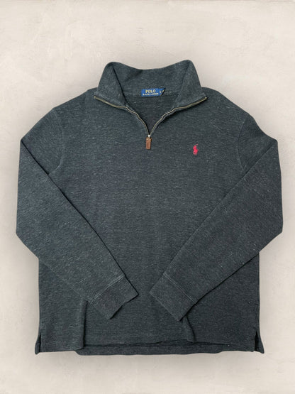 1/4 zip Homme Ralph Lauren Gris L Ref:3723 - Gris - L - amifrip