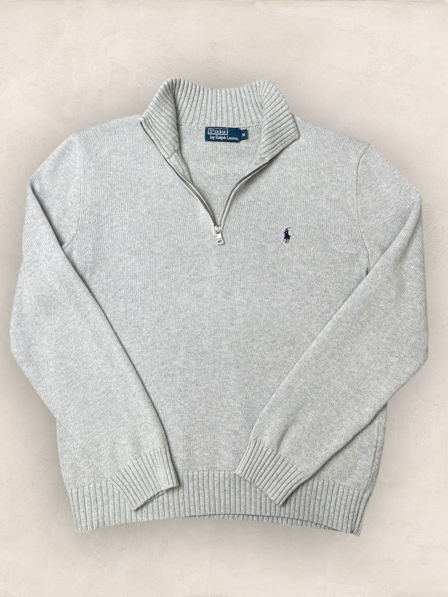 1/4 zip Homme Ralph Lauren Gris M Ref:3726 - Gris - M - amifrip