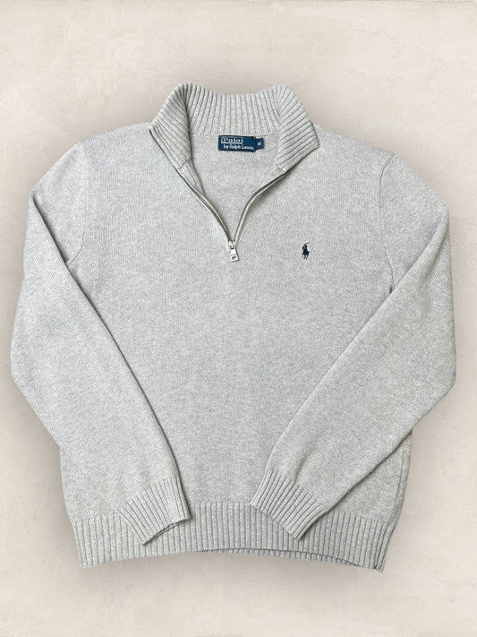 1/4 zip Homme Ralph Lauren Gris M Ref:3726 - Gris - M - amifrip