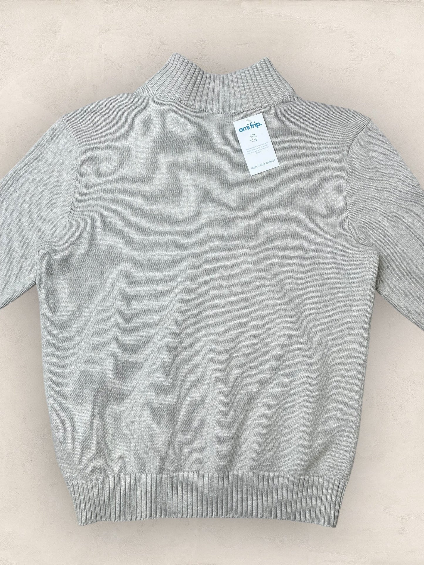 1/4 zip Homme Ralph Lauren Gris M Ref:3726 - Gris - M - amifrip