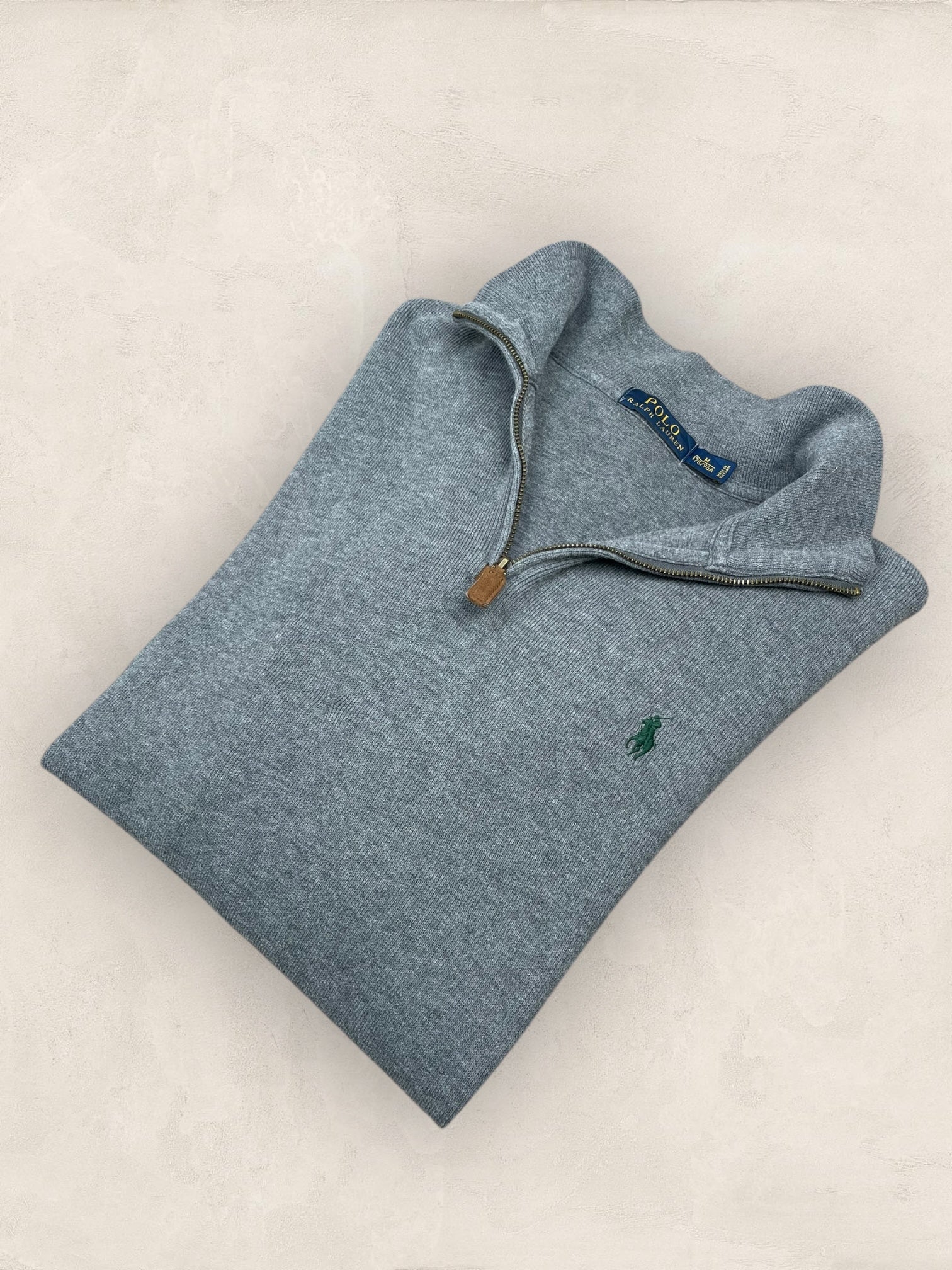 1/4 zip Homme Ralph Lauren Gris M Ref:3739 - Gris - M - amifrip