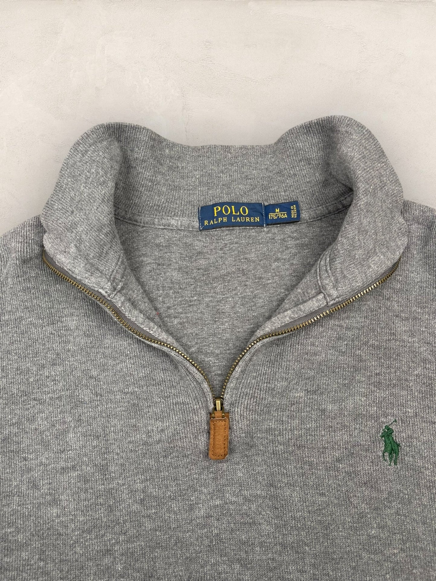 1/4 zip Homme Ralph Lauren Gris M Ref:3739 - Gris - M - amifrip