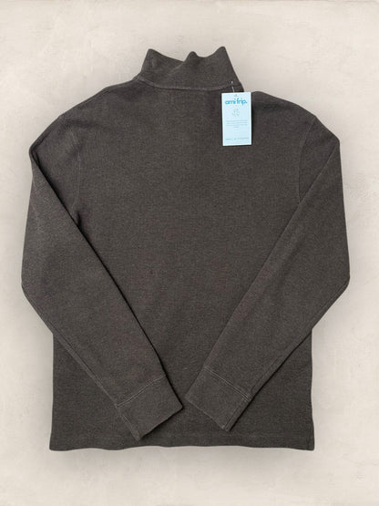 1/4 zip Homme Ralph Lauren Marron S Ref:3712 - Marron - S - amifrip