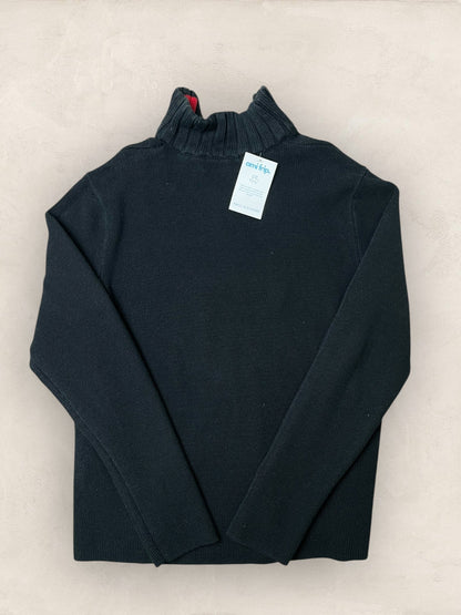 1/4 zip Homme Ralph Lauren Noir M Ref:3721 - Noir - M - amifrip