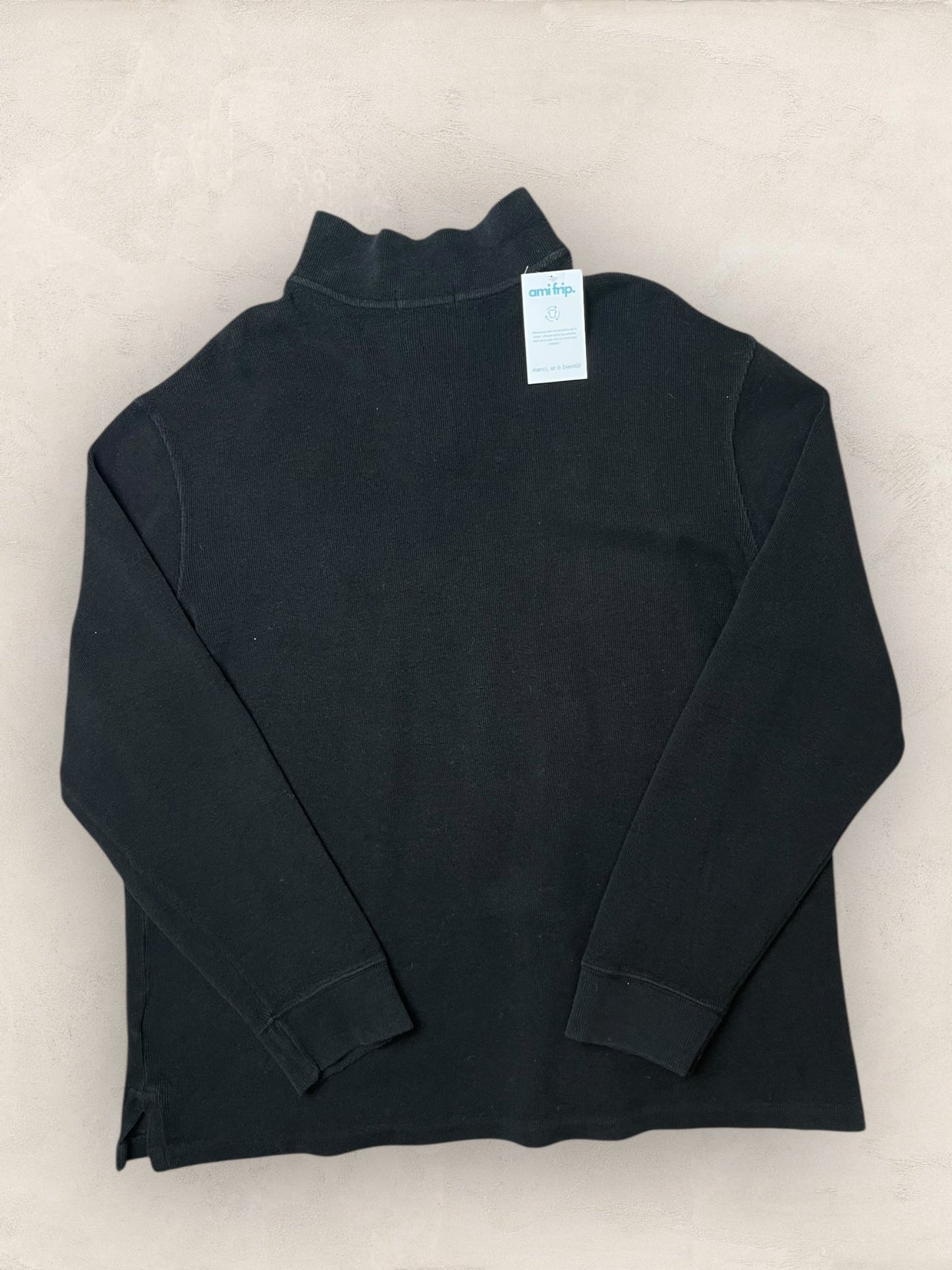 1/4 zip Homme Ralph Lauren Noir XL Ref:3715 - Noir - XL - amifrip