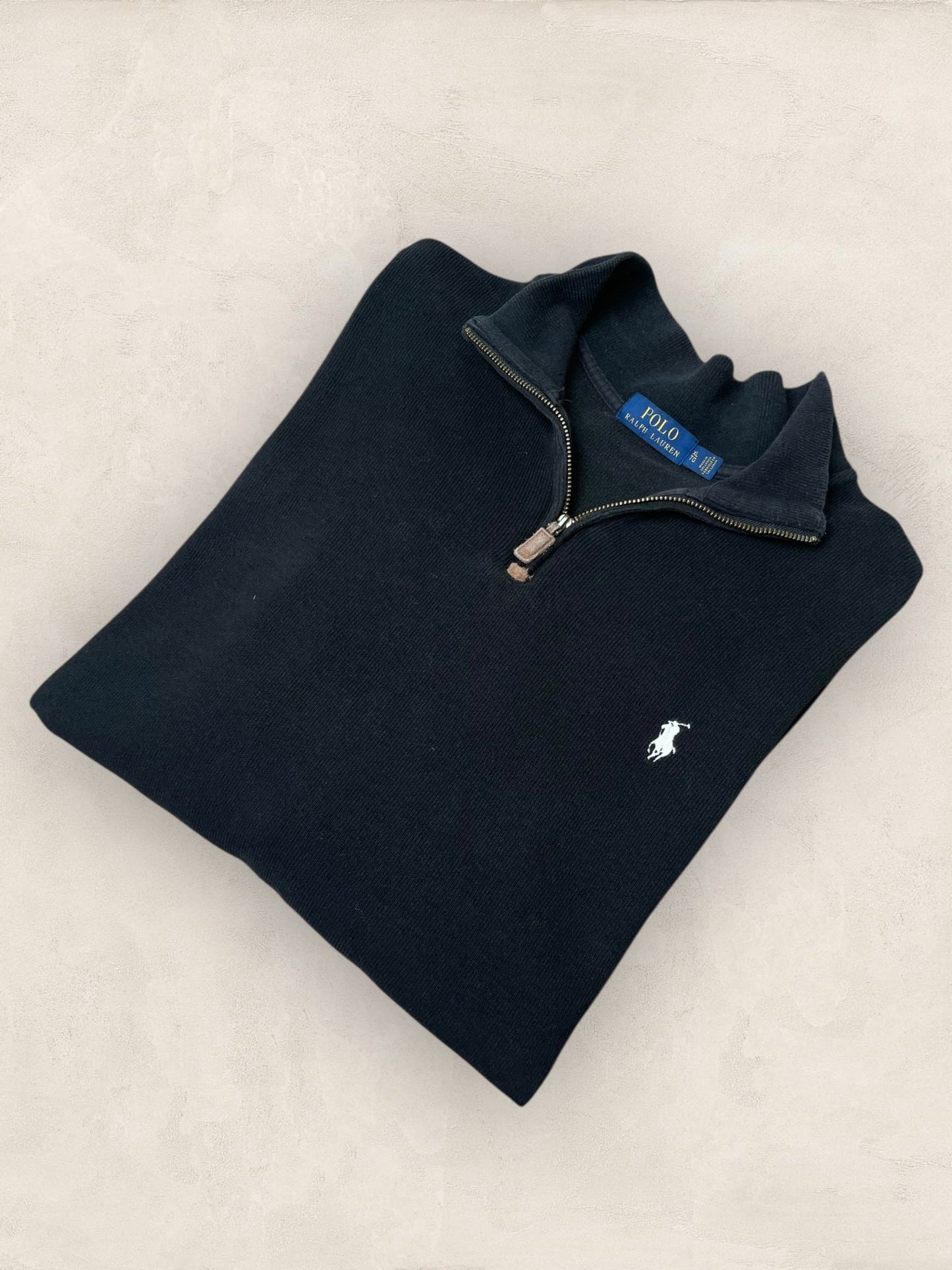 1/4 zip Homme Ralph Lauren Noir XL Ref:3715 - Noir - XL - amifrip