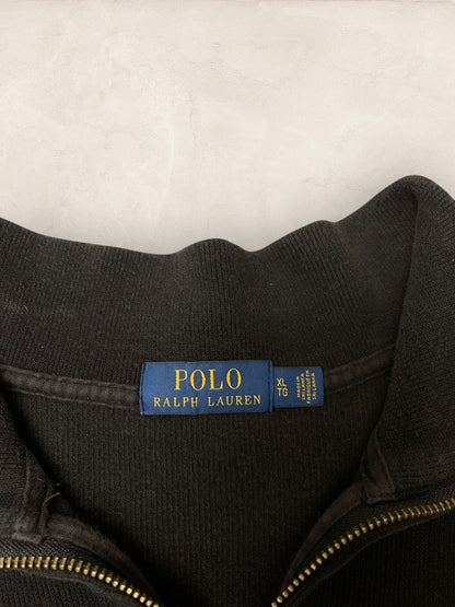 1/4 zip Homme Ralph Lauren Noir XL Ref:3715 - Noir - XL - amifrip