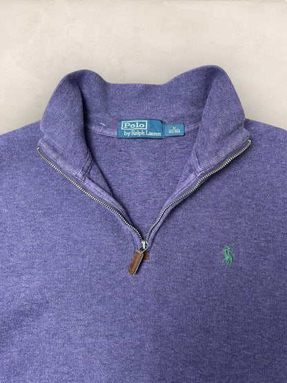 1/4 zip Homme Ralph Lauren Violet M Ref:3724 - Violet - M - amifrip