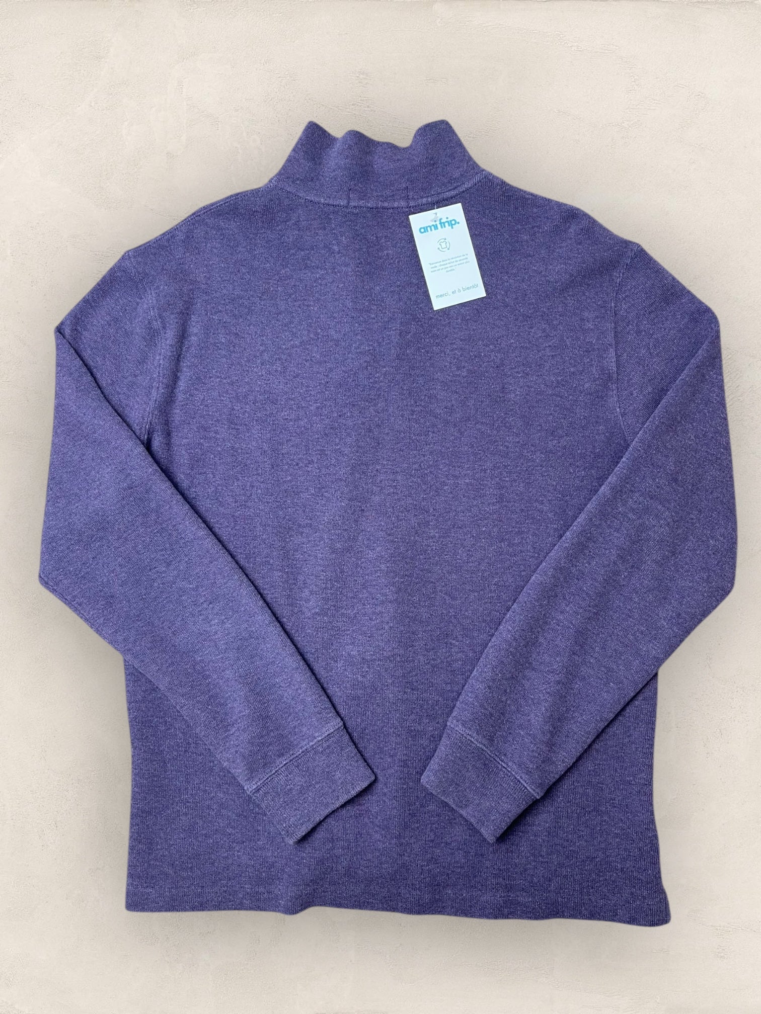 1/4 zip Homme Ralph Lauren Violet M Ref:3724 - Violet - M - amifrip