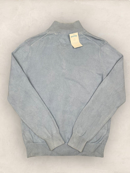 1/4 zip Homme Tommy Hilfiger Bleu L Ref:3608 - Bleu - L - amifrip
