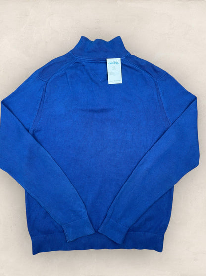 1/4 zip Homme Tommy Hilfiger Bleu XL Ref:3627 - Bleu - XL - amifrip