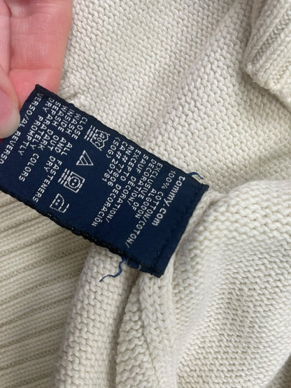 1/4 zip Homme Tommy Hilfiger Creme S Ref:3644 - Creme - S - amifrip
