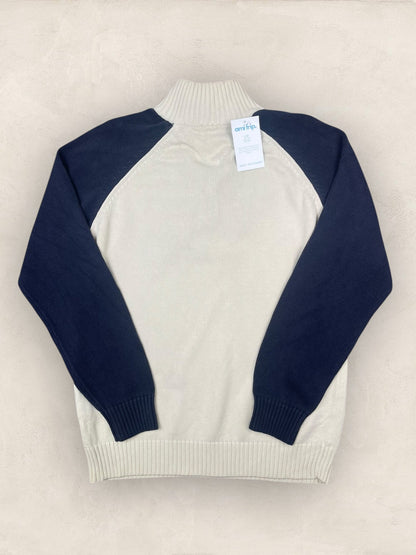 1/4 zip Homme Tommy Hilfiger Creme S Ref:3644 - Creme - S - amifrip