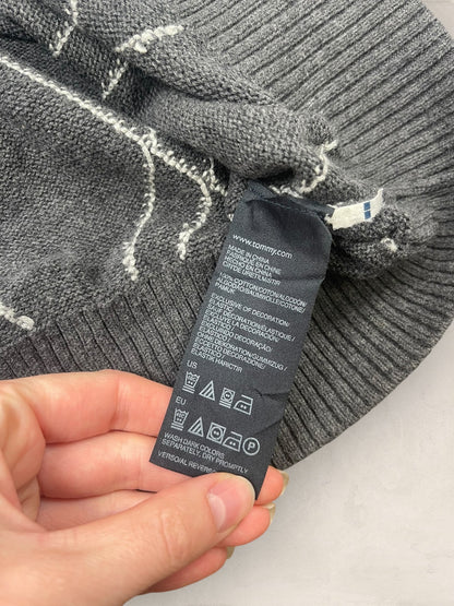1/4 zip Homme Tommy Hilfiger Gris L Ref:3641 - Gris - L - amifrip