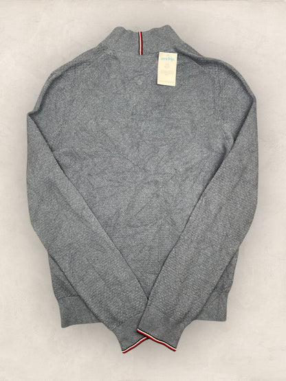1/4 zip Homme Tommy Hilfiger Gris L Ref:3696 - Gris - L - amifrip