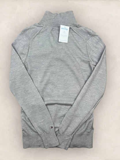 1/4 zip Homme Tommy Hilfiger Gris M Ref:3633 - Gris - M - amifrip
