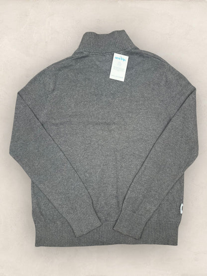 1/4 zip Homme Tommy Hilfiger Gris S Ref:3607 - Gris - S - amifrip