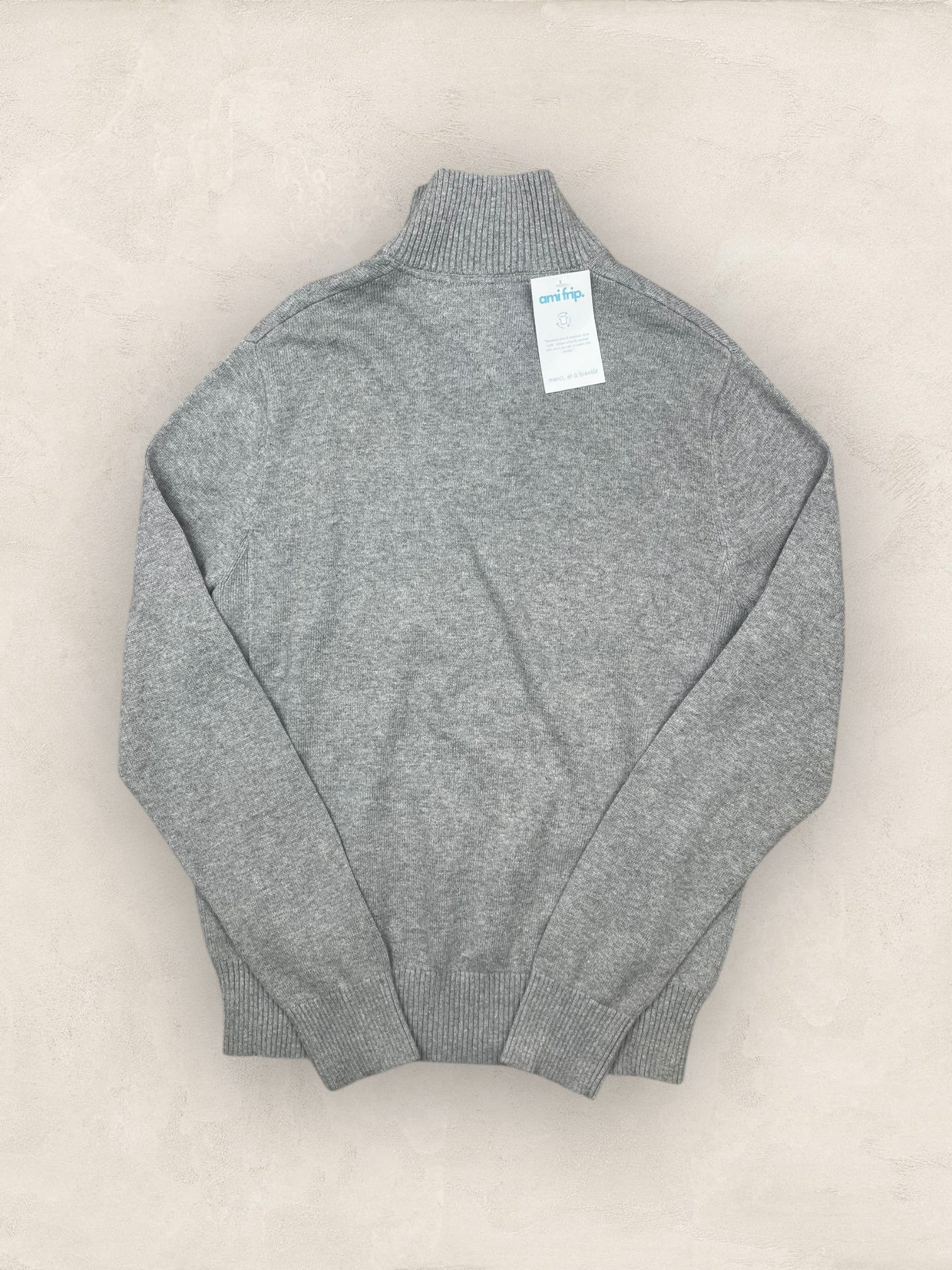 1/4 zip Homme Tommy Hilfiger Gris S Ref:3657 - Gris - S - amifrip