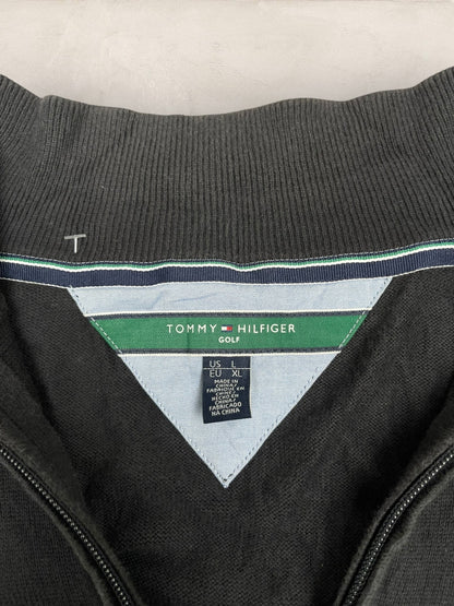 1/4 zip Homme Tommy Hilfiger Noir L Ref:3612 - Noir - L - amifrip