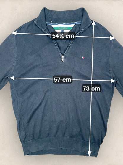 1/4 zip Homme Tommy Hilfiger Noir L Ref:3612 - Noir - L - amifrip