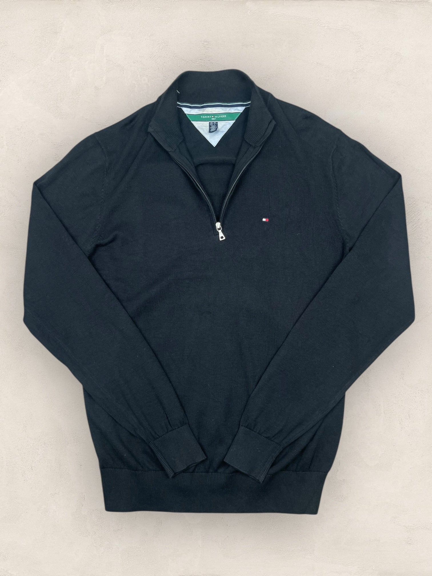1/4 zip Homme Tommy Hilfiger Noir L Ref:3678 - Noir - L - amifrip