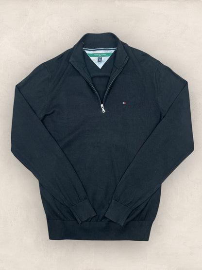 1/4 zip Homme Tommy Hilfiger Noir L Ref:3678 - Noir - L - amifrip