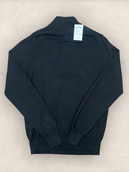1/4 zip Homme Tommy Hilfiger Noir L Ref:3678 - Noir - L - amifrip
