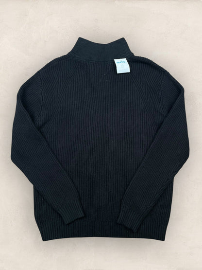 1/4 zip Homme Tommy Hilfiger Noir M Ref:3699 - Noir - M - amifrip