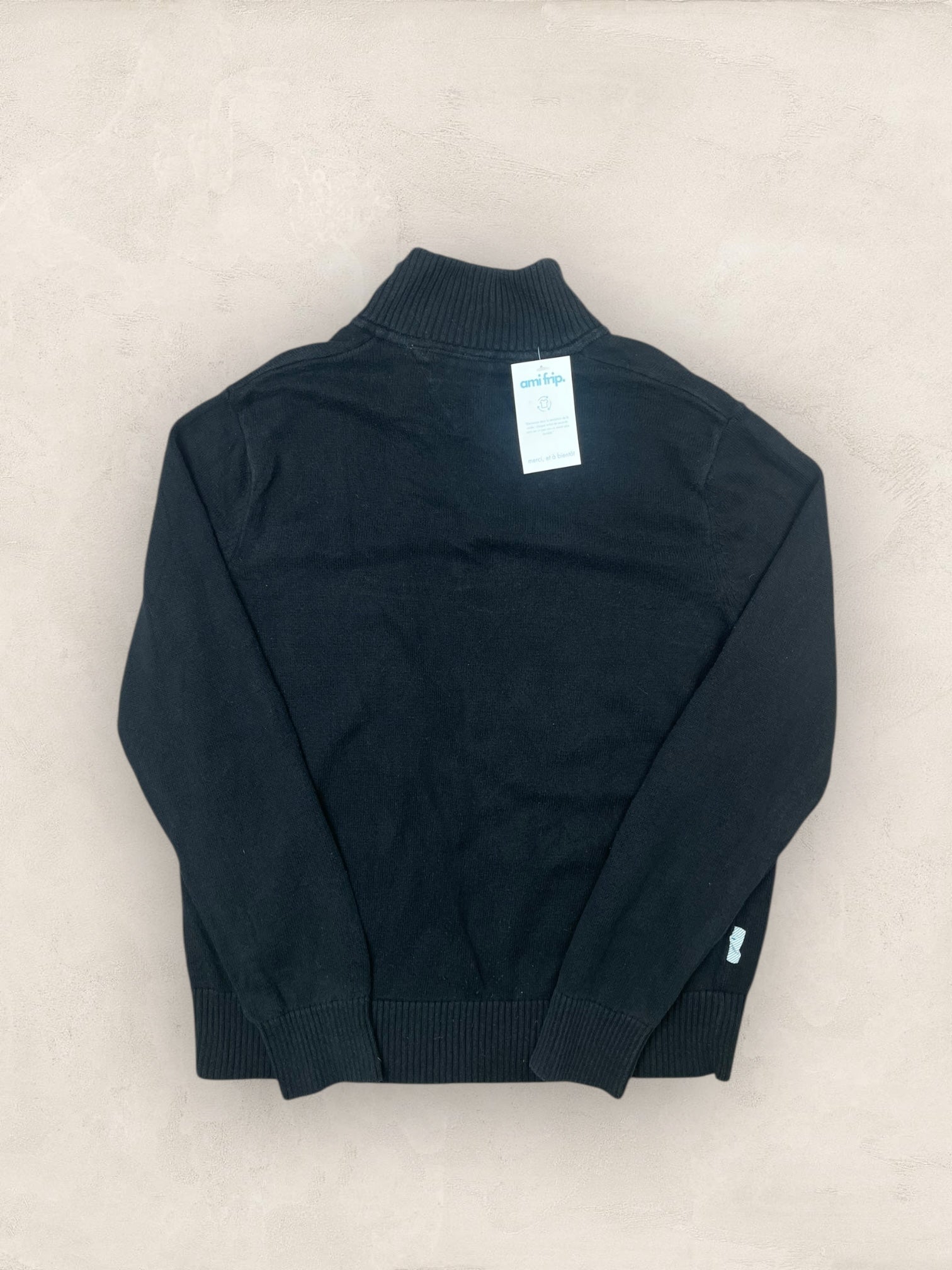1/4 zip Homme Tommy Hilfiger Noir S Ref:3642 - Noir - S - amifrip