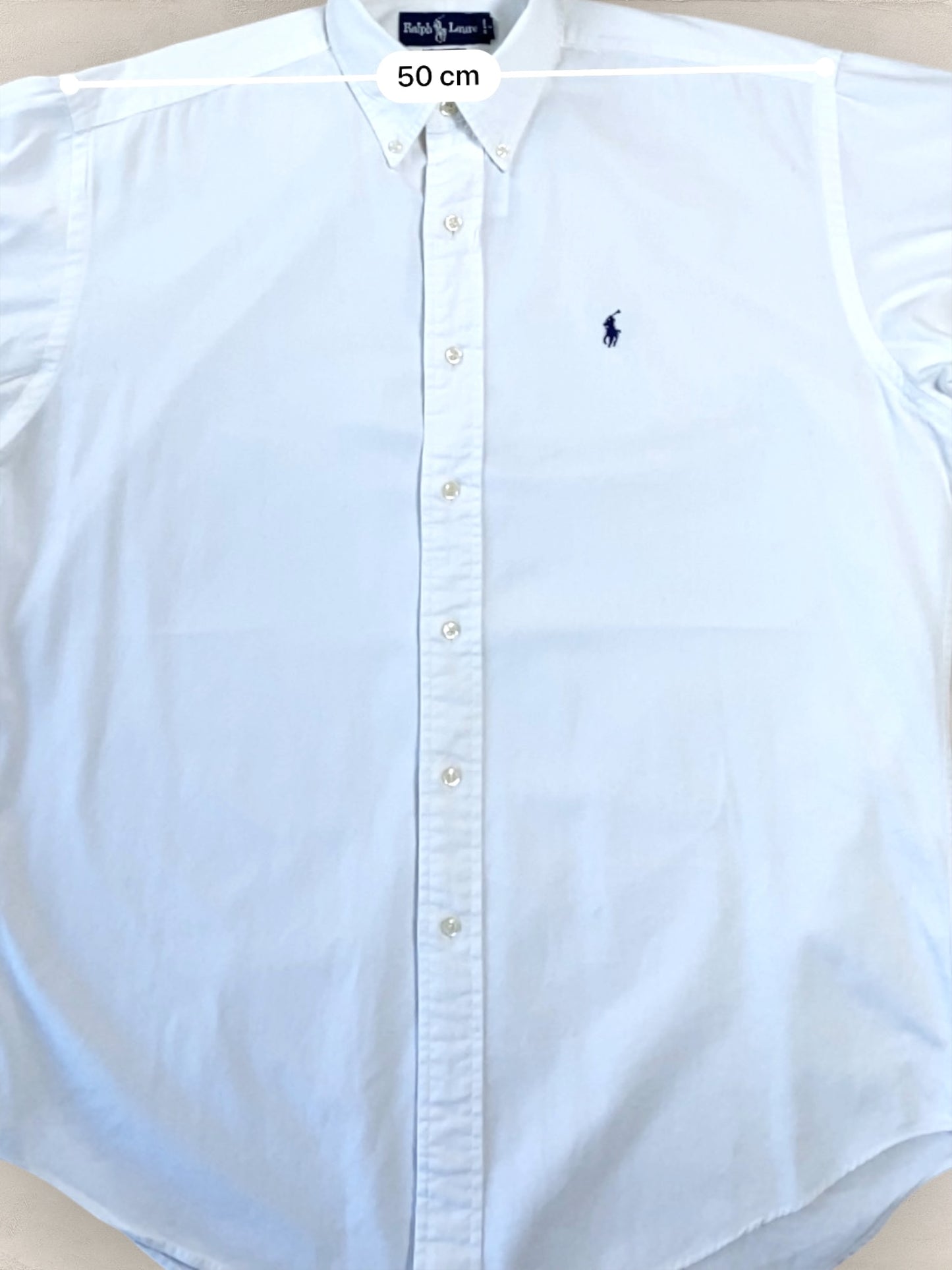 Chemise Homme  Ralph Lauren BLANC M Ref:2796