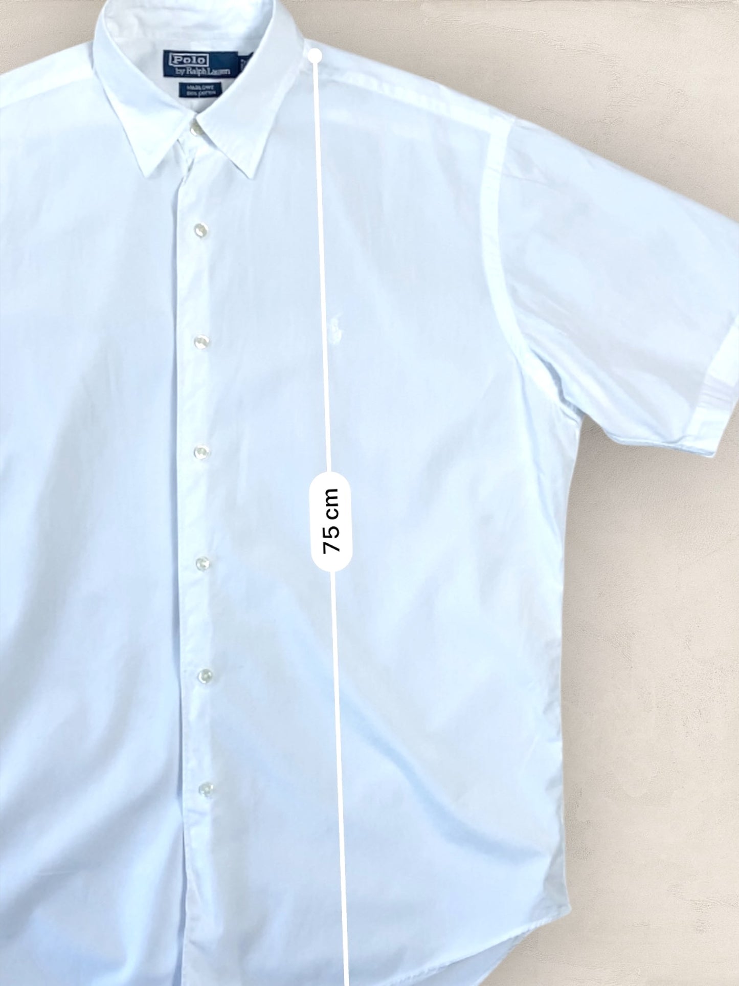 Chemise Homme  Ralph Lauren BLANC M Ref:2828
